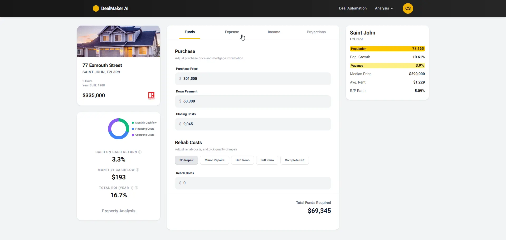 Property Analysis Demo